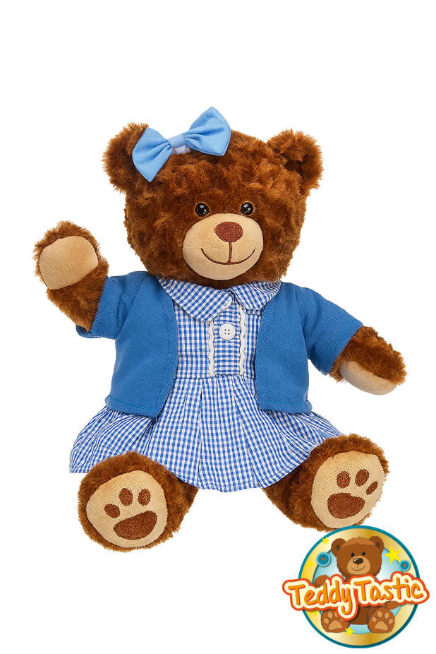 Girls Blue 16" School Uniform
