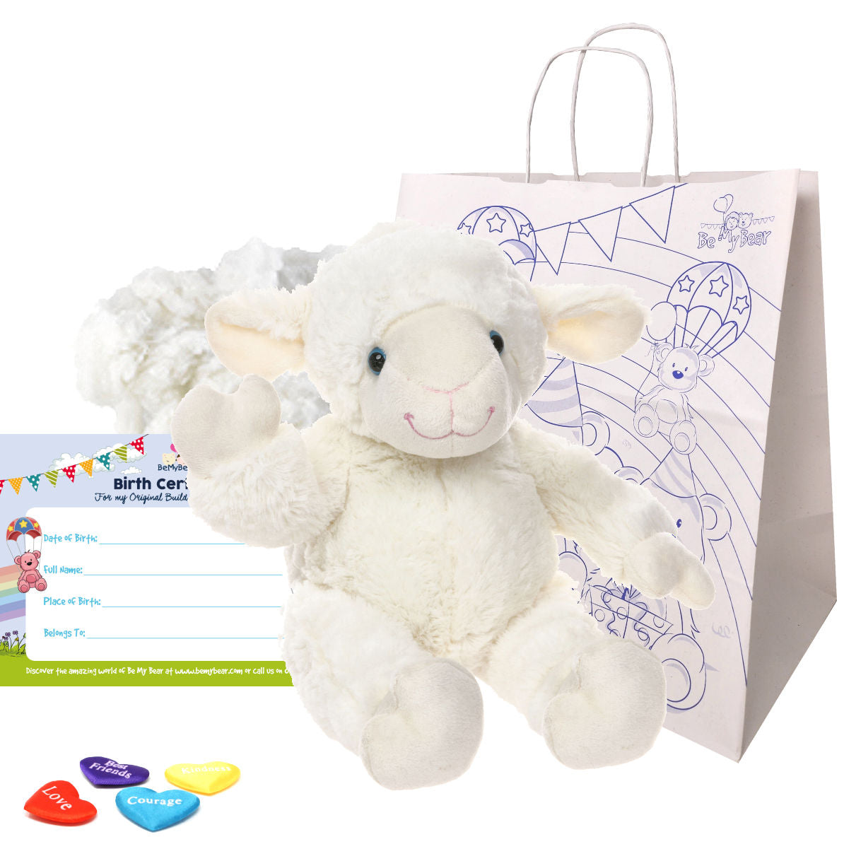 Cottonball the Lamb 16" Animal Kit