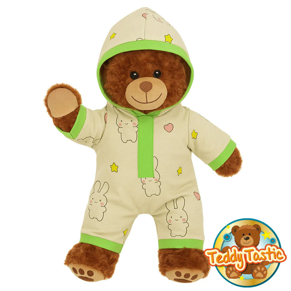 Green Bunny 16" Onesie