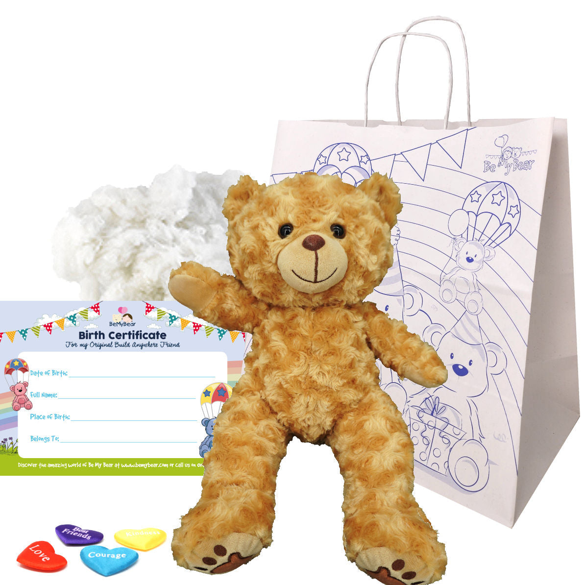 Barney the Golden Bear 16" Bear Kit