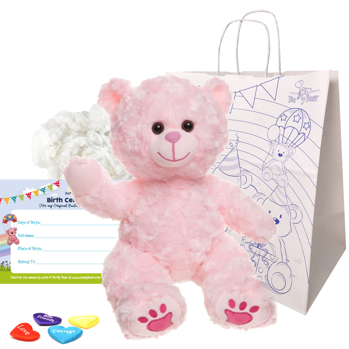 Charm the Pink Bear 16" Bear Kit