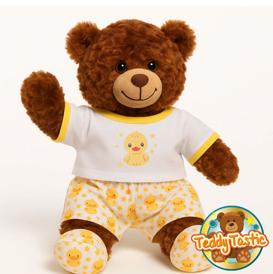 Duck 16" PJs & Slippers