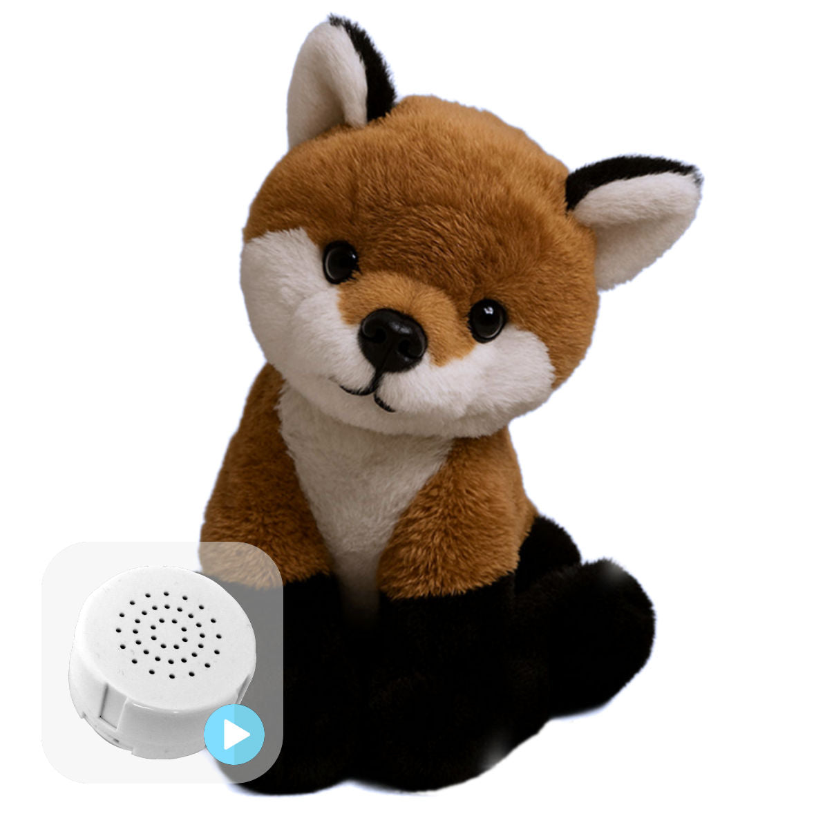 Felix the Fox 16" Baby Heartbeat Bear