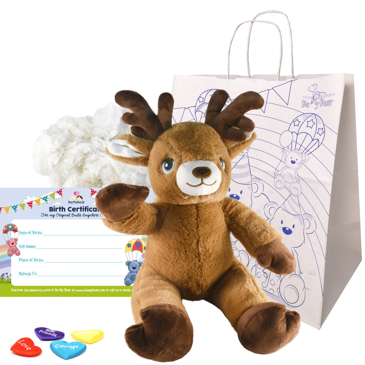 Flurry the Fluffy Reindeer 16" Animal Kit
