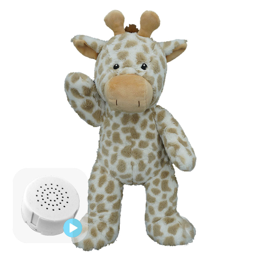Georgie the Giraffe 16" Baby Heartbeat Bear