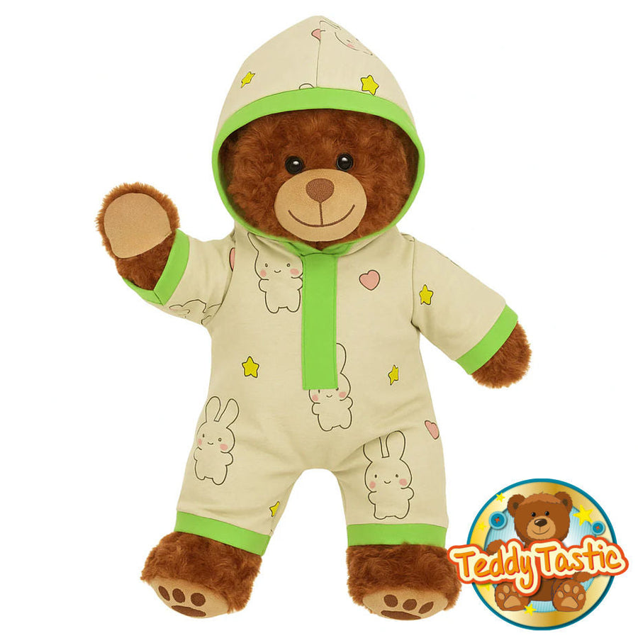 Green Bunny 16" Onesie