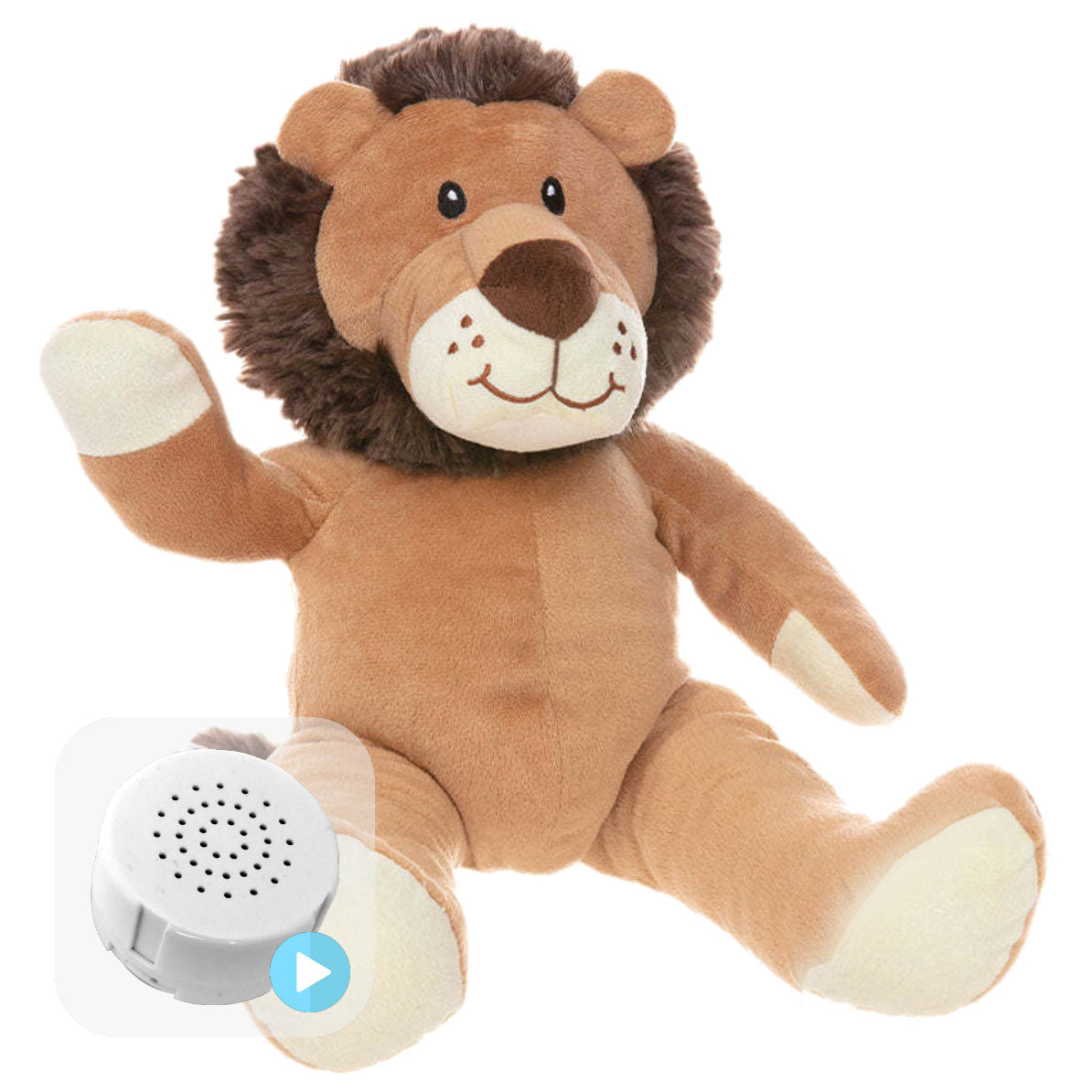 Leo the Lion 16" Baby Heartbeat Bear