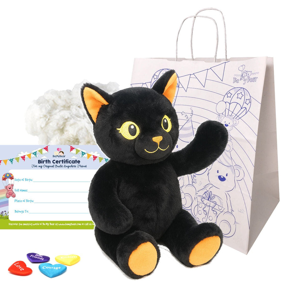 Lucky the Black Cat 16" Animal Kit