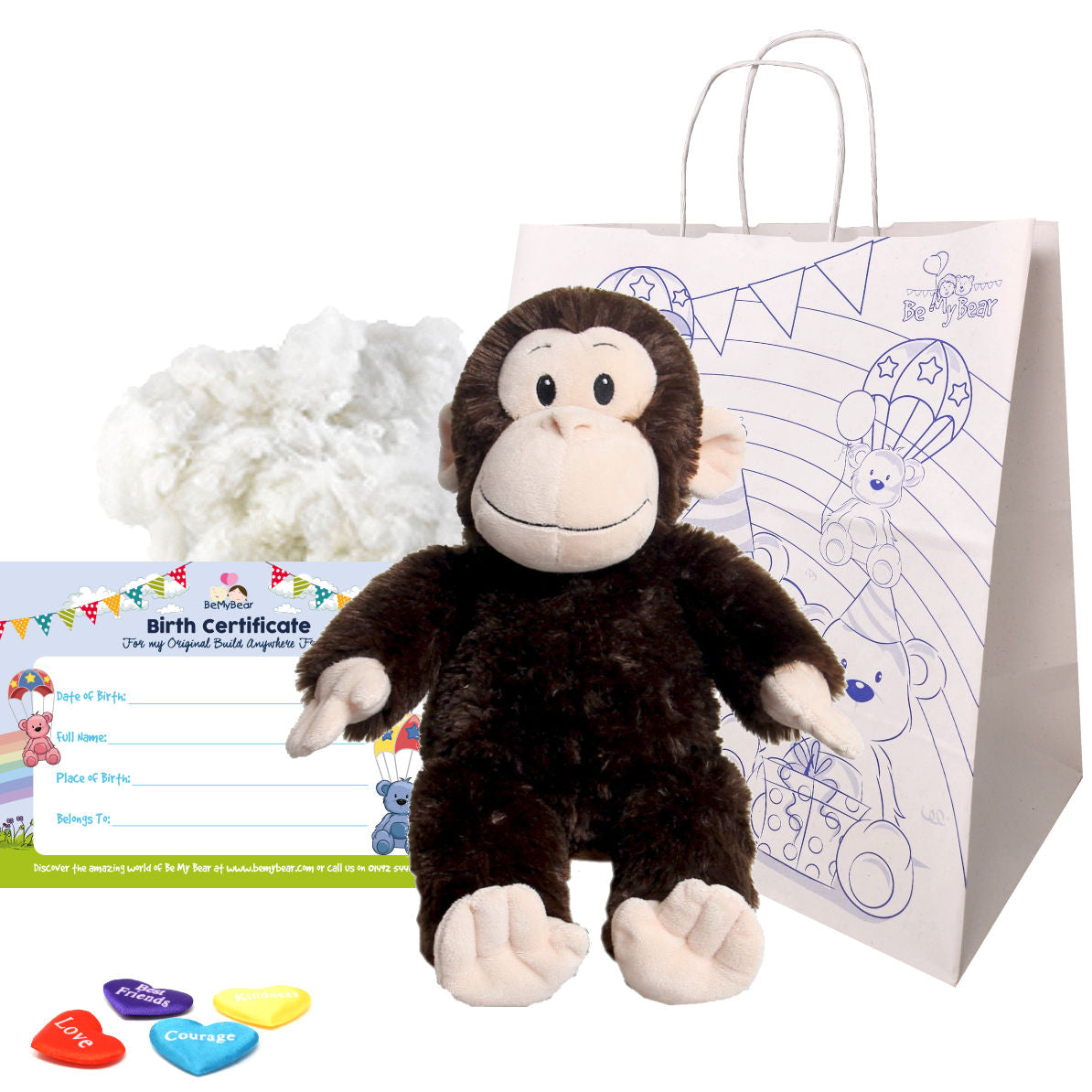 Milo the Monkey 16" Animal Kit