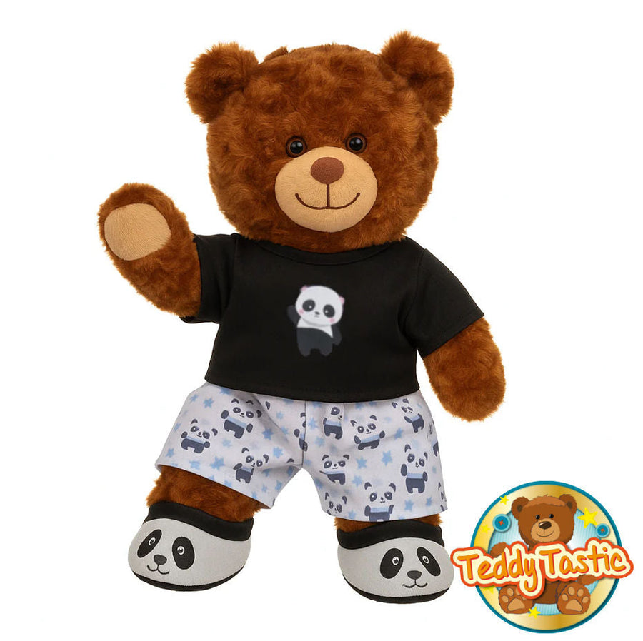 Panda 16" PJs & Slippers