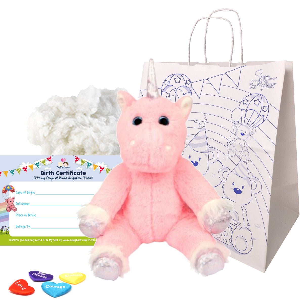 Peaches the Unicorn 16" Animal Kit