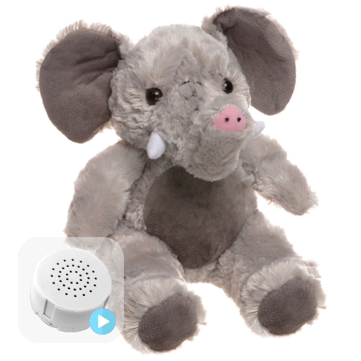 Peanut the Elephant 16" Baby Heartbeat Bear