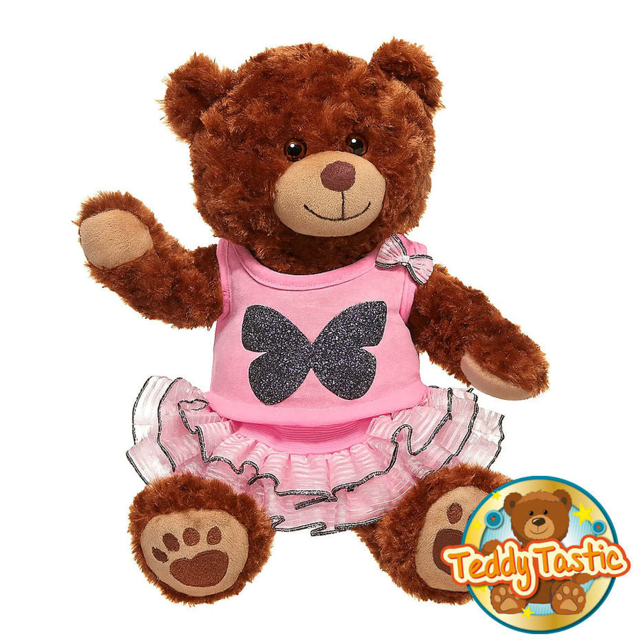 Butterfly Top with Tutu Skirt 16" Outfit