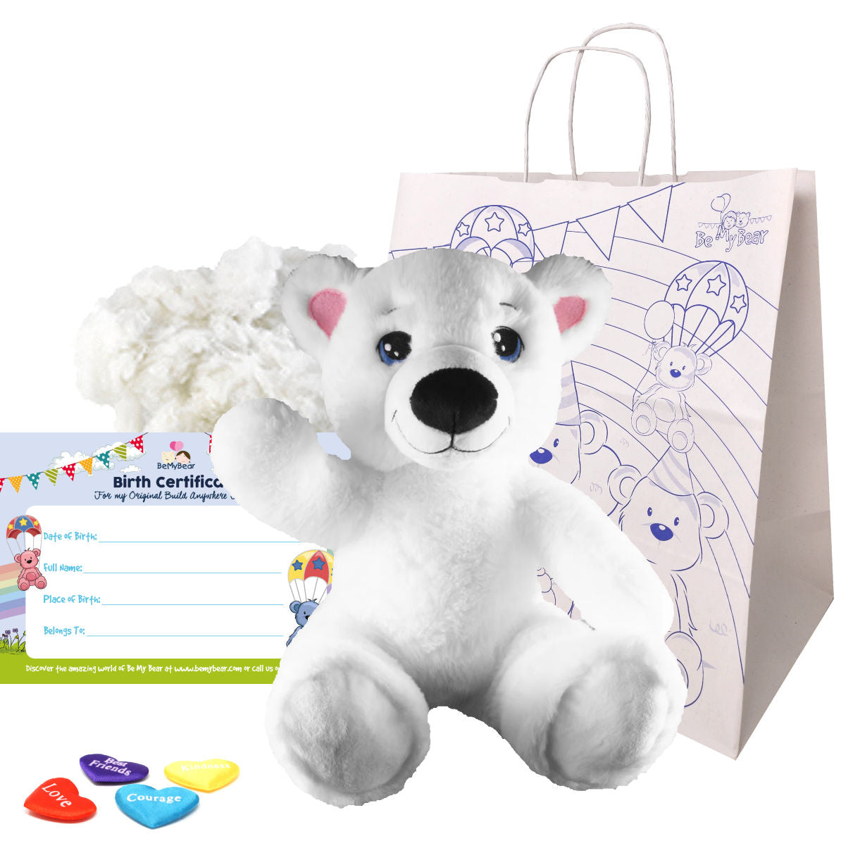 Pino the Polar Bear 16" Bear Kit