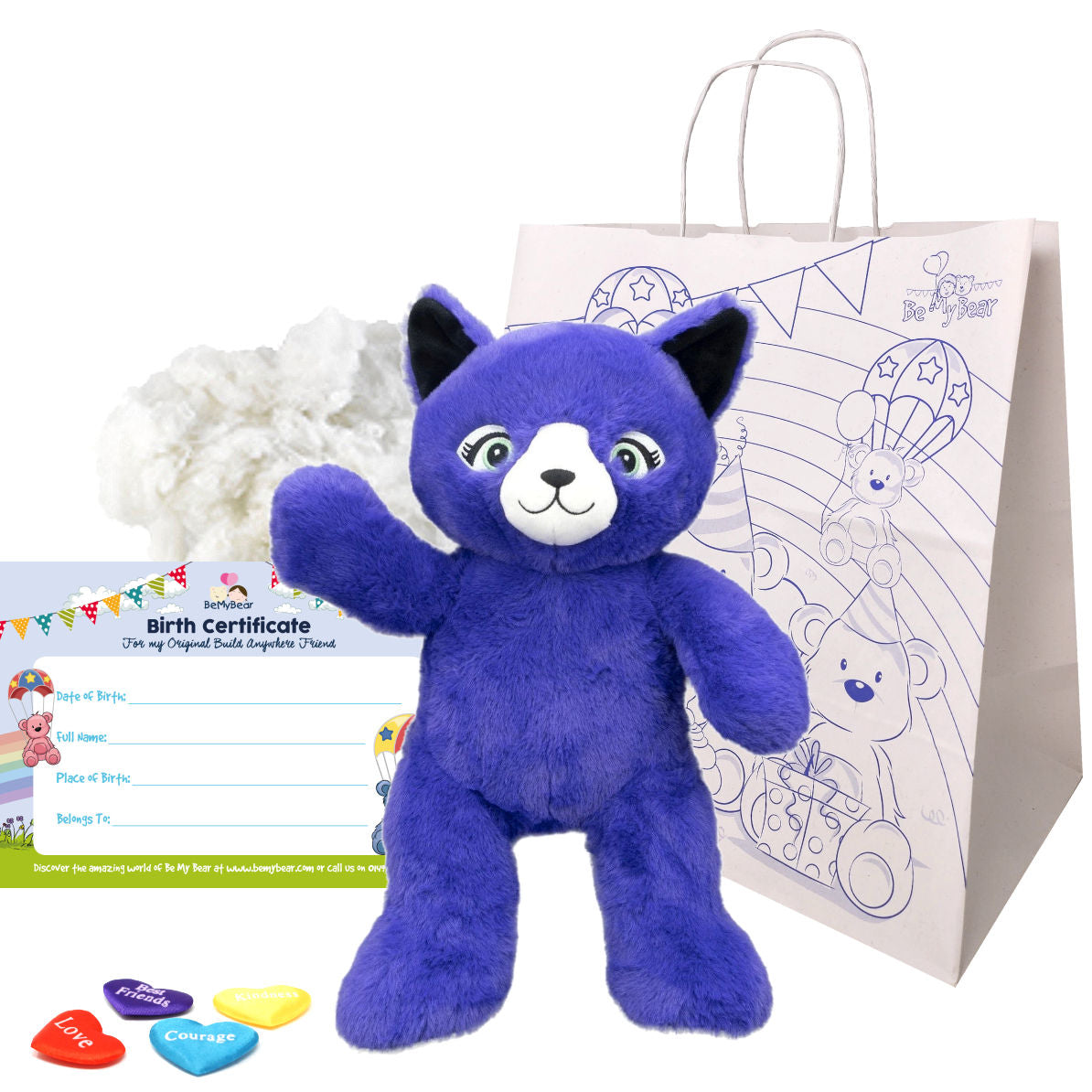 Pip the Purple Cat 16" Animal Kit