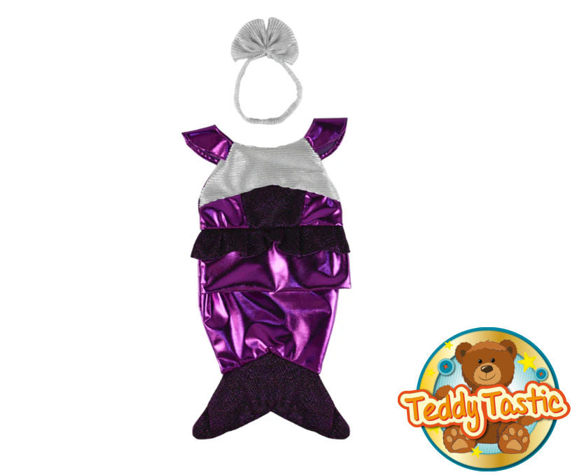 Purple Mermaid 16" Outfit