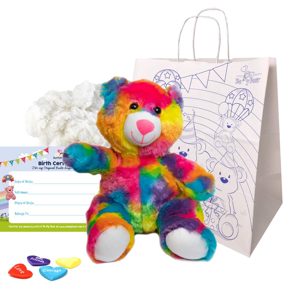 Rio the Rainbow Bear 16" Bear Kit