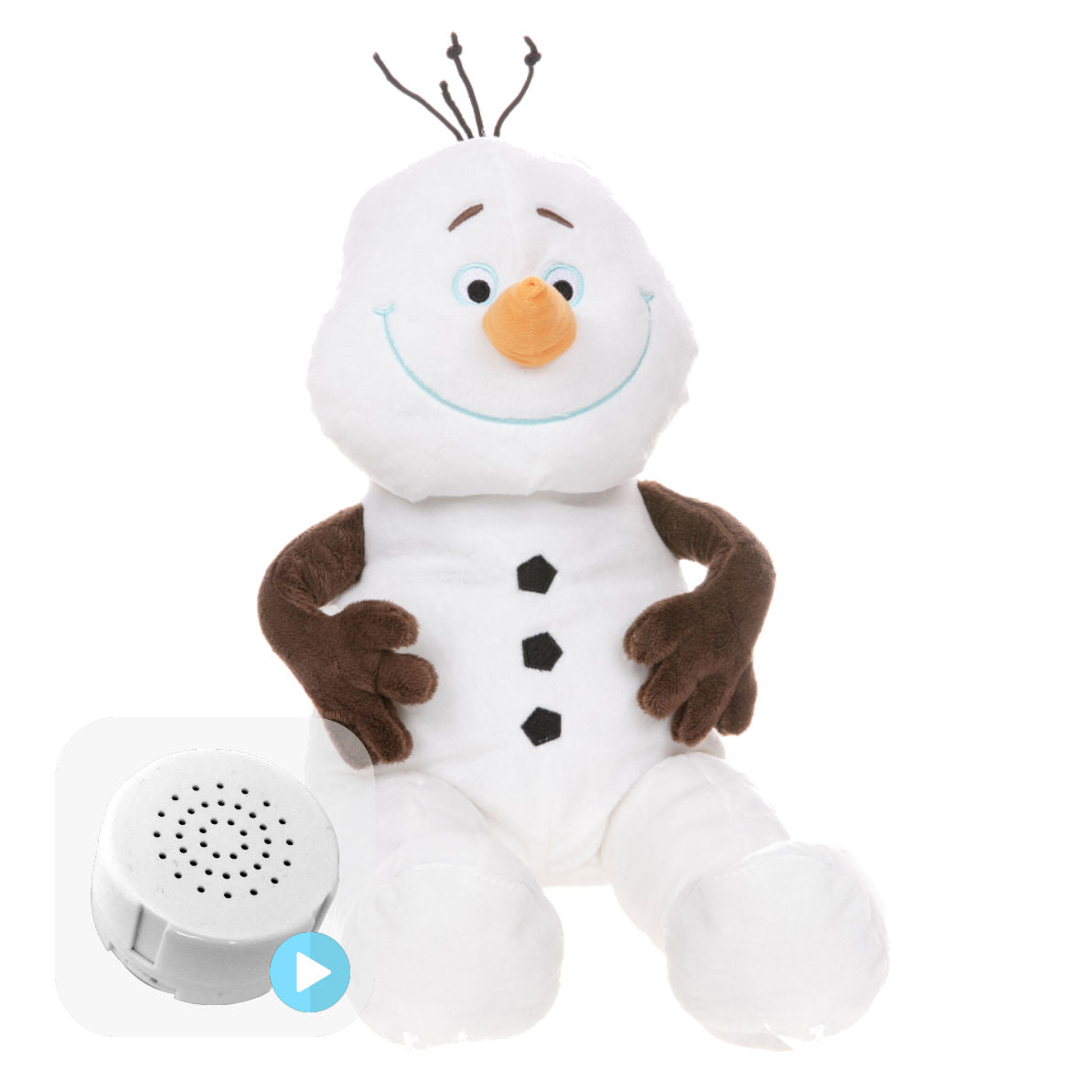 Snowy the Snowman 16" Baby Heartbeat Bear