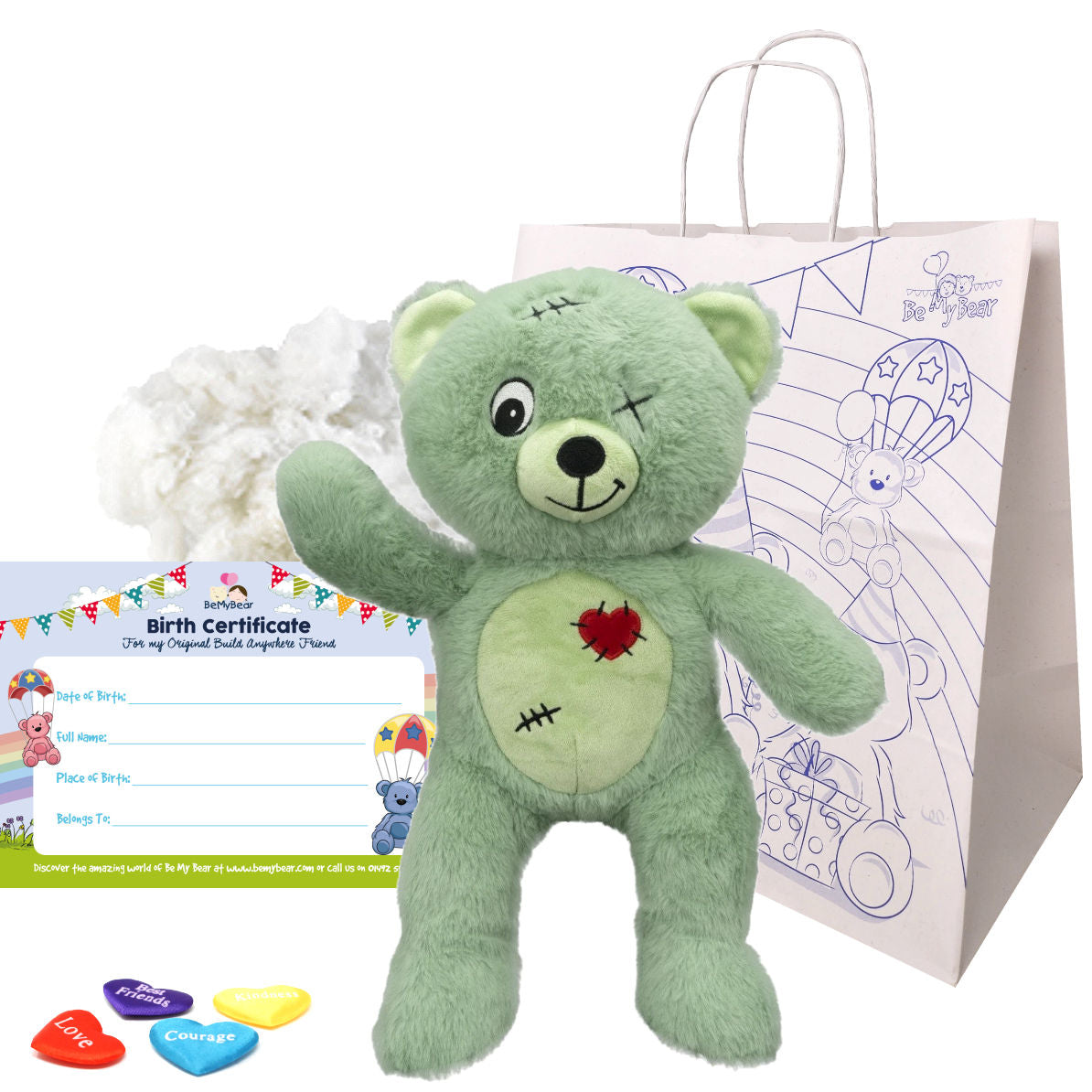 Zion the Zombie 16" Bear Kit